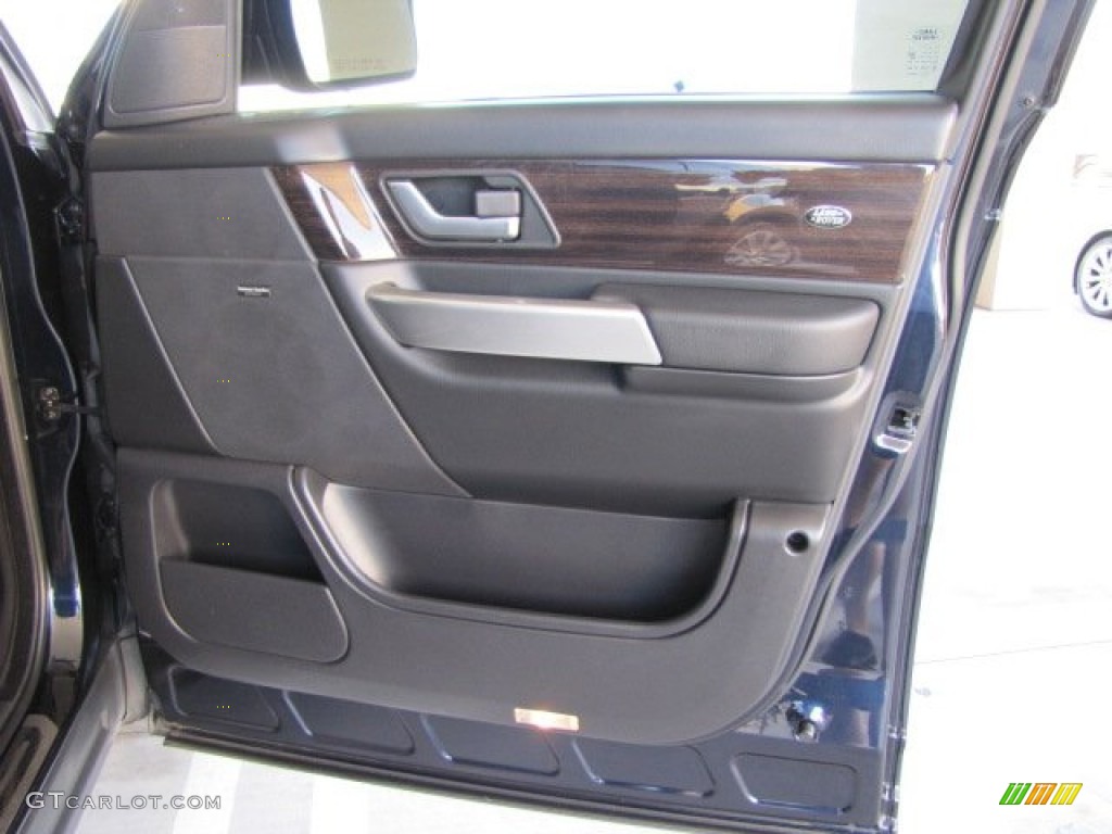 2009 Range Rover Sport Supercharged - Buckingham Blue Metallic / Ebony/Ebony photo #46
