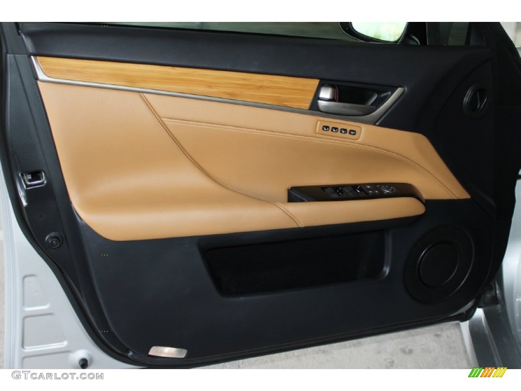 2013 Lexus GS 450h Hybrid Flaxen Door Panel Photo #86592264