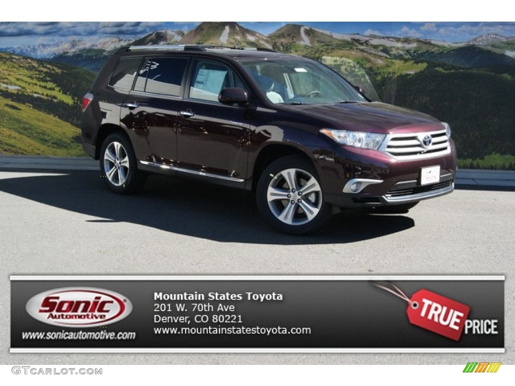 Sizzling Crimson Mica Toyota Highlander