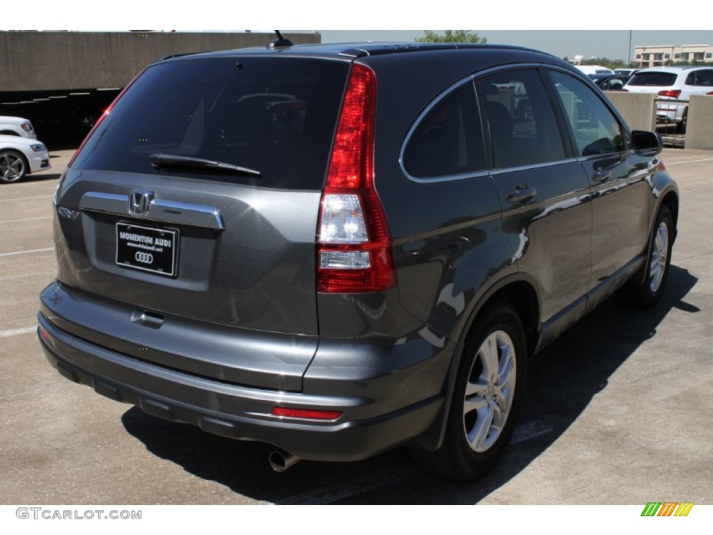 2011 CR-V EX-L - Polished Metal Metallic / Black photo #9