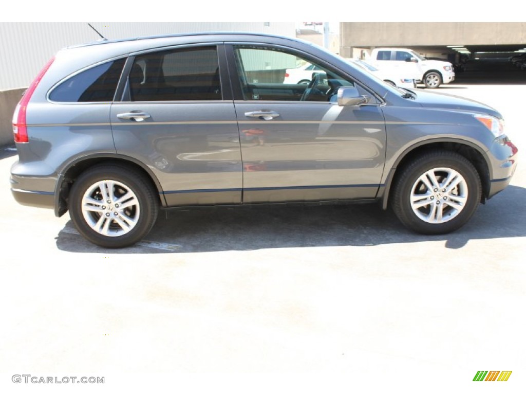 2011 CR-V EX-L - Polished Metal Metallic / Black photo #11