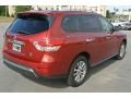 2013 Cayenne Red Nissan Pathfinder SV 4x4  photo #5