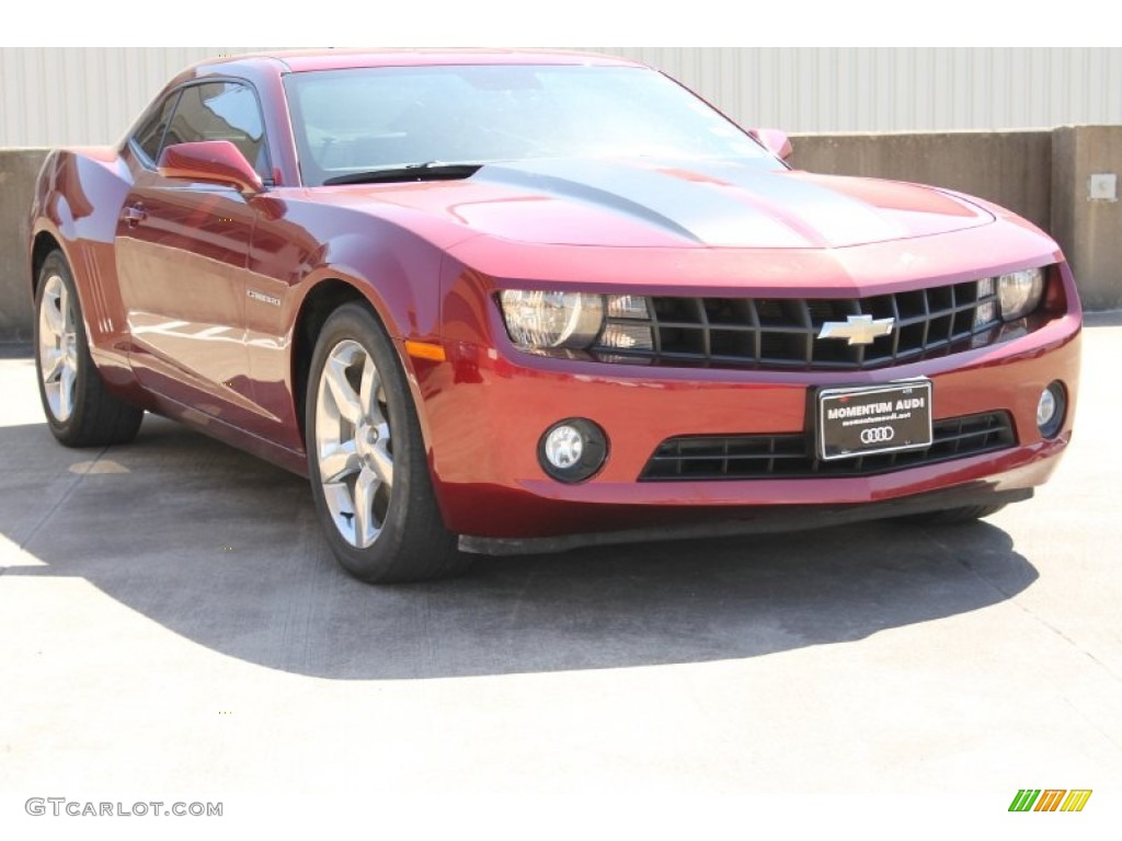 2010 Camaro LT Coupe - Red Jewel Tintcoat / Black photo #1