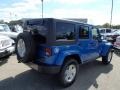 2014 Hydro Blue Pearl Jeep Wrangler Unlimited Sport 4x4  photo #6