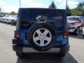 2014 Hydro Blue Pearl Jeep Wrangler Unlimited Sport 4x4  photo #7