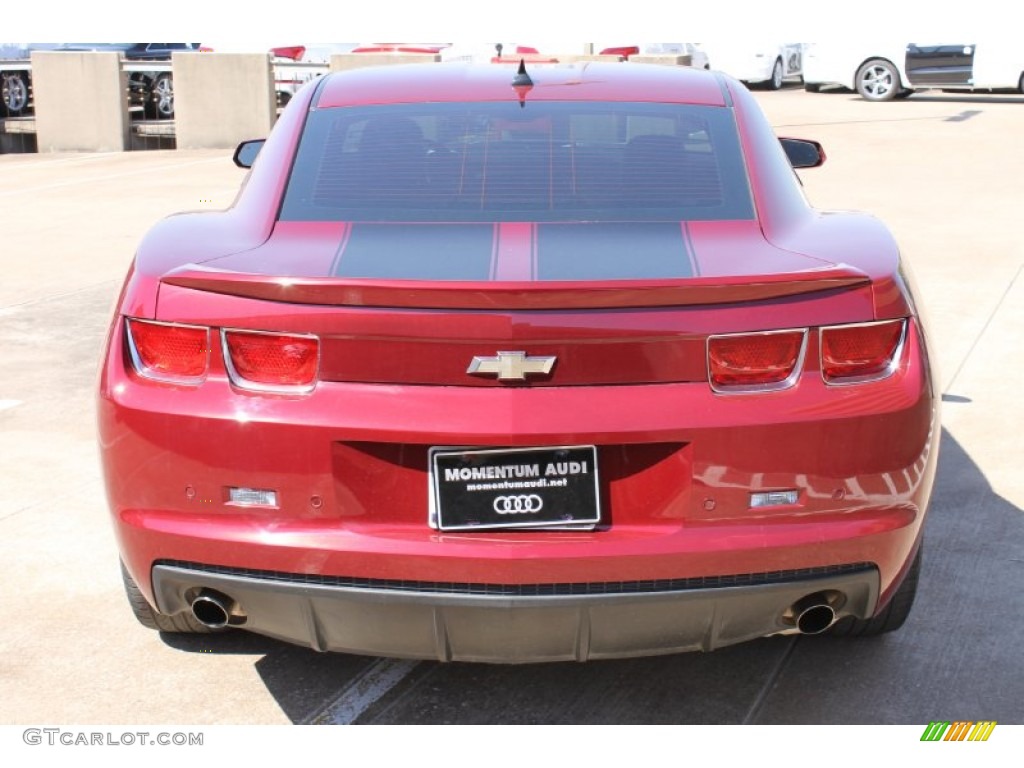 2010 Camaro LT Coupe - Red Jewel Tintcoat / Black photo #7