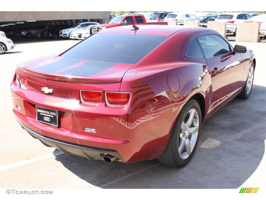 2010 Camaro LT Coupe - Red Jewel Tintcoat / Black photo #8
