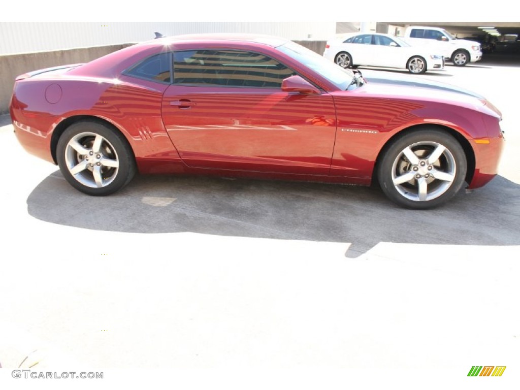 2010 Camaro LT Coupe - Red Jewel Tintcoat / Black photo #9