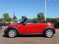 2011 Chili Red Mini Cooper S Convertible  photo #2