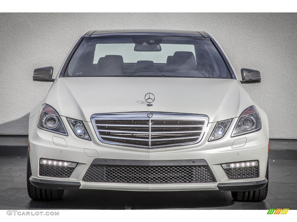 designo Magno Cashmere White Matte 2011 Mercedes-Benz E 63 AMG Sedan Exterior Photo #86597148
