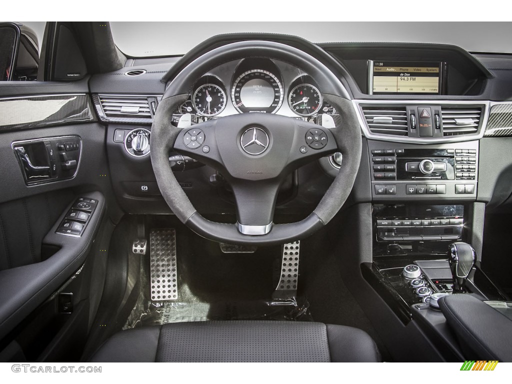 2011 Mercedes-Benz E 63 AMG Sedan AMG Black Dashboard Photo #86597235