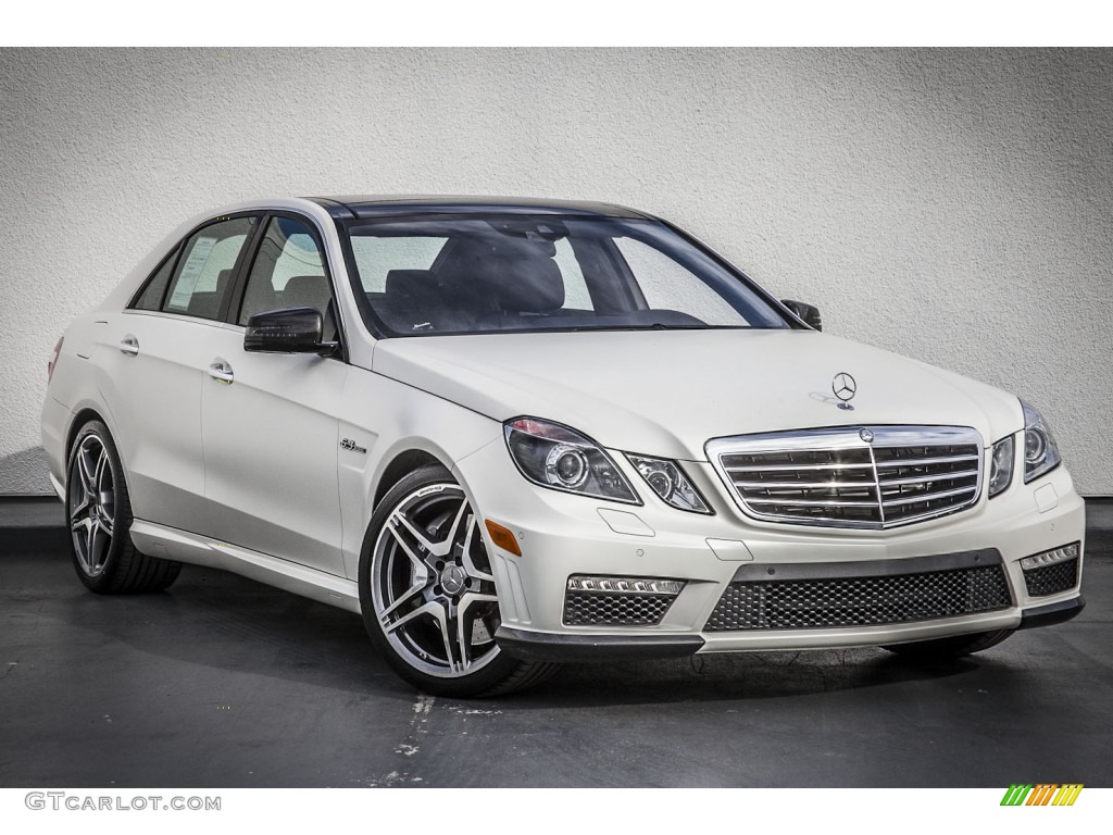 designo Magno Cashmere White Matte 2011 Mercedes-Benz E 63 AMG Sedan Exterior Photo #86597511
