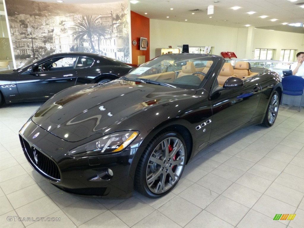 2014 GranTurismo Convertible GranCabrio - Nero Carbonio (Black Metallic) / Cuoio photo #1