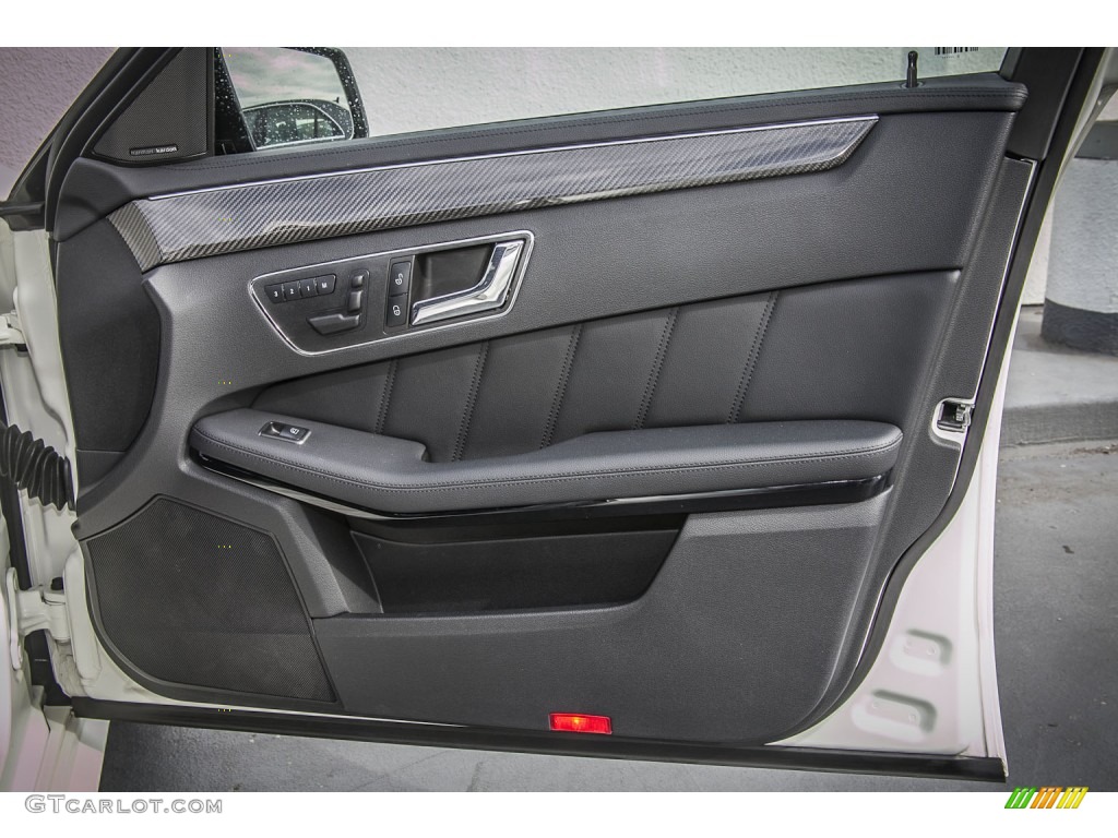 2011 Mercedes-Benz E 63 AMG Sedan AMG Black Door Panel Photo #86597946