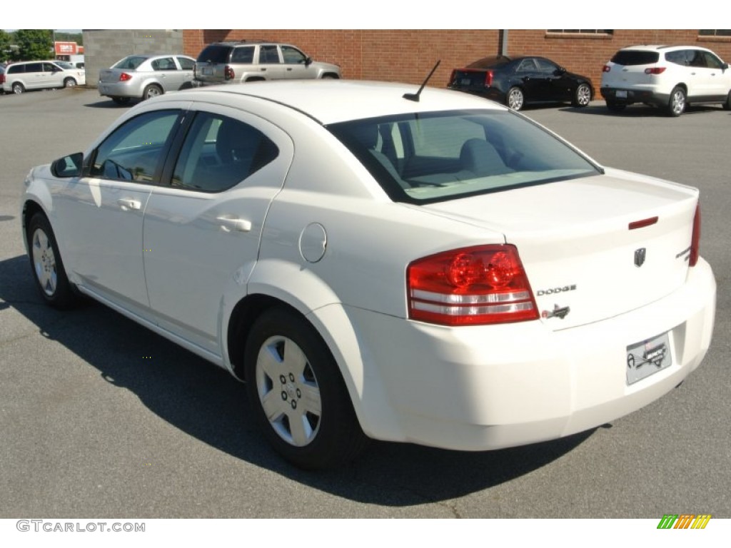 2010 Avenger SXT - White Gold / Dark Slate Gray photo #4