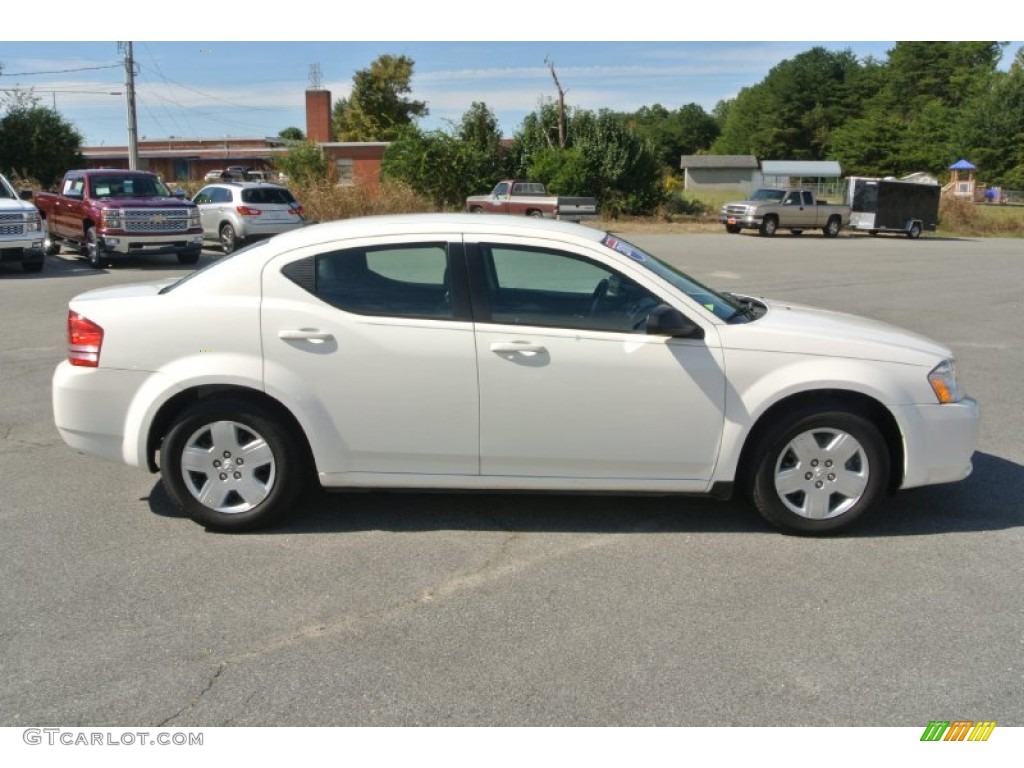2010 Avenger SXT - White Gold / Dark Slate Gray photo #6