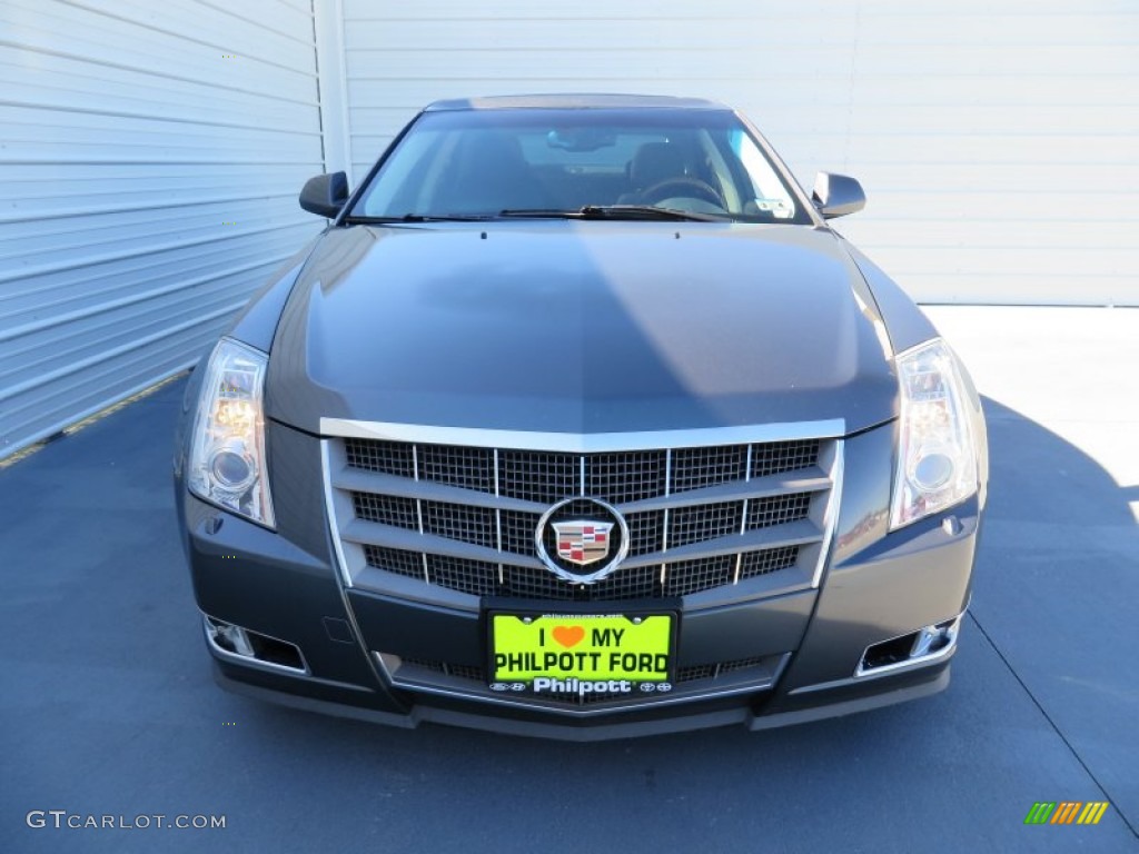 2008 CTS Sedan - Thunder Gray Chromaflair / Ebony photo #8