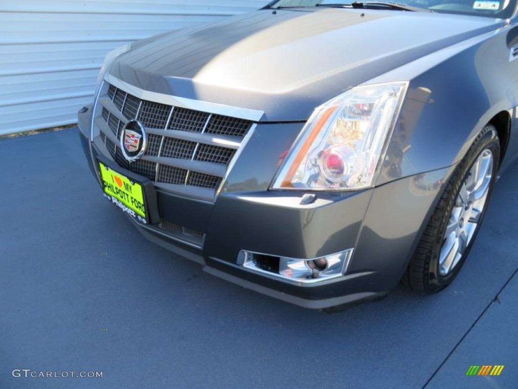 2008 CTS Sedan - Thunder Gray Chromaflair / Ebony photo #10