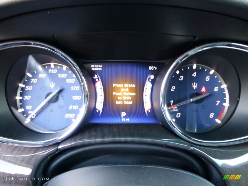 2014 Maserati Quattroporte GTS Gauges Photos