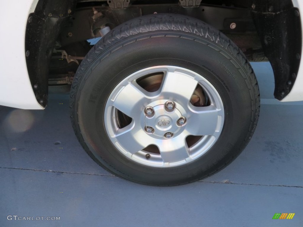 2007 Tundra Limited Double Cab - Super White / Beige photo #14