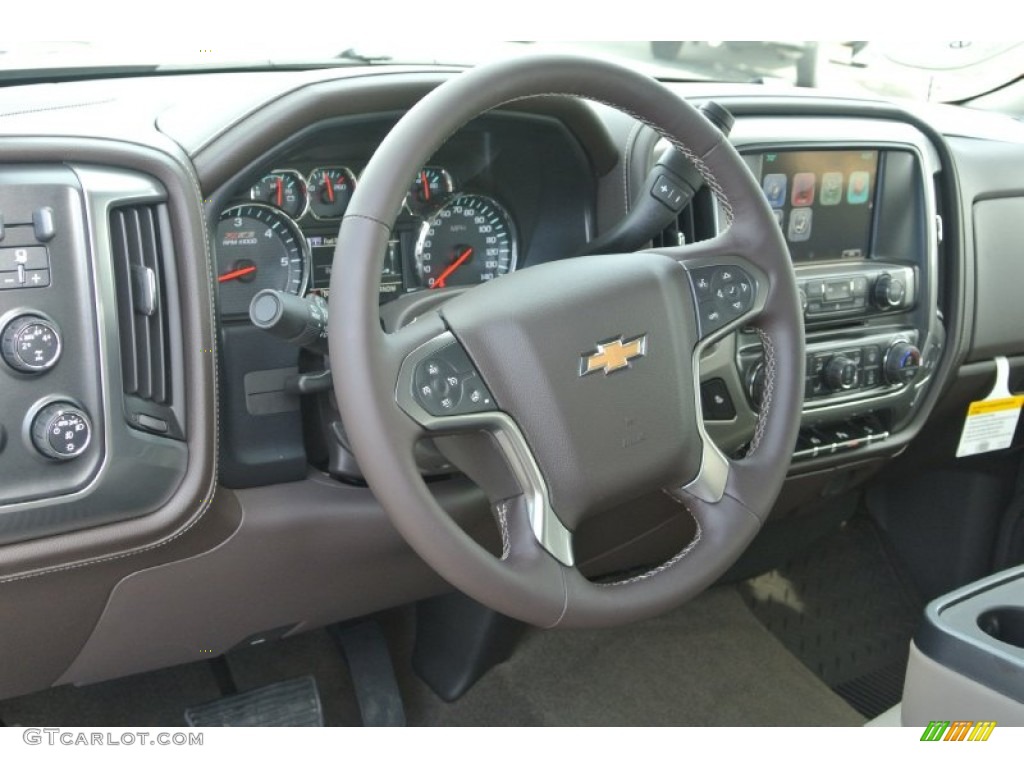 2014 Silverado 1500 LTZ Crew Cab 4x4 - Brownstone Metallic / Cocoa/Dune photo #23