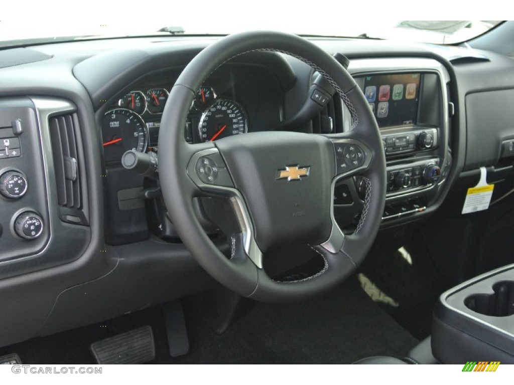 2014 Silverado 1500 LT Crew Cab 4x4 - Summit White / Jet Black photo #22