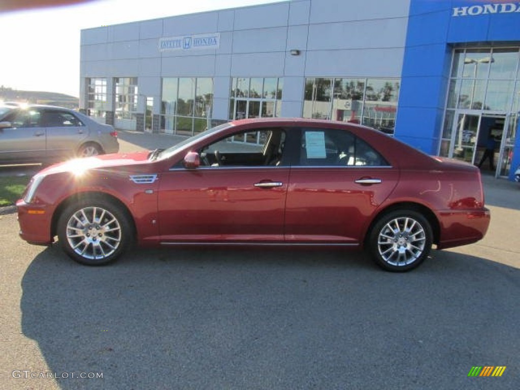 2009 STS 4 V6 AWD - Crystal Red / Ebony photo #2