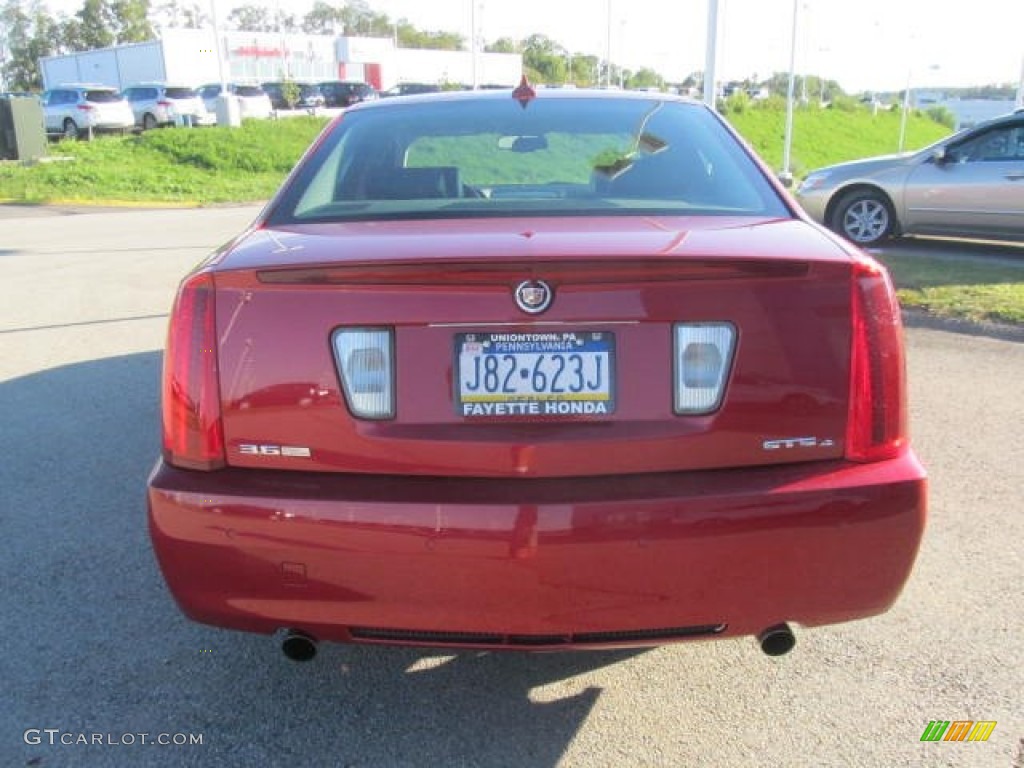 2009 STS 4 V6 AWD - Crystal Red / Ebony photo #3