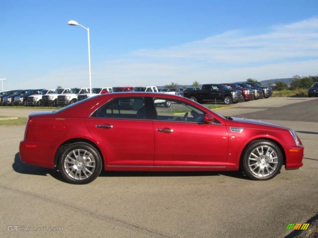 2009 STS 4 V6 AWD - Crystal Red / Ebony photo #4