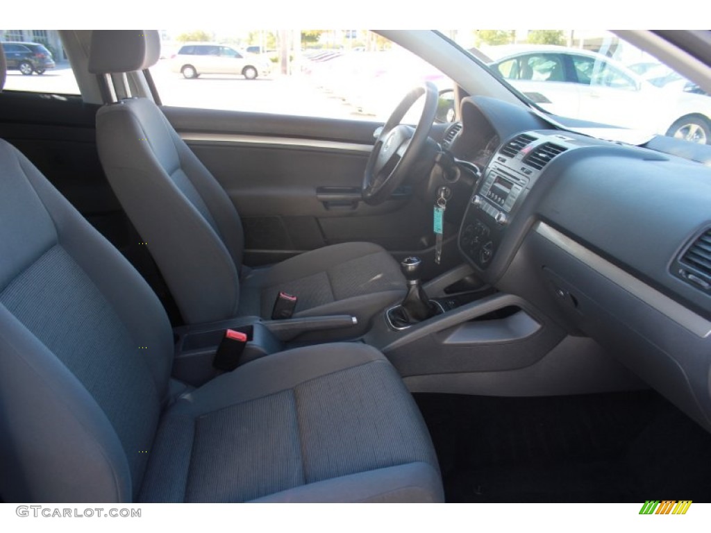 2008 Rabbit 2 Door - Black / Anthracite Black photo #14