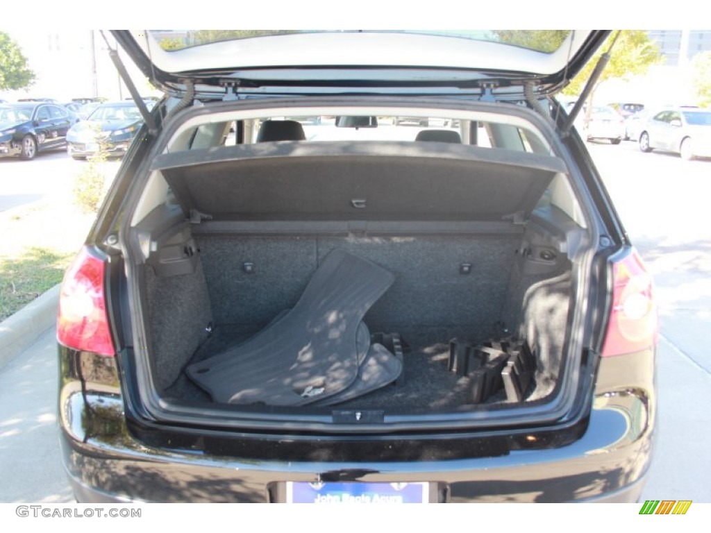 2008 Rabbit 2 Door - Black / Anthracite Black photo #18
