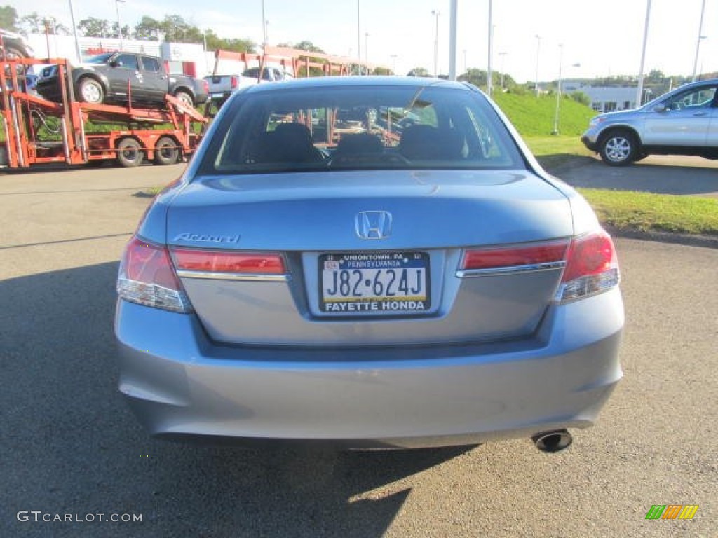 2011 Accord LX-P Sedan - Celestial Blue Metallic / Black photo #3