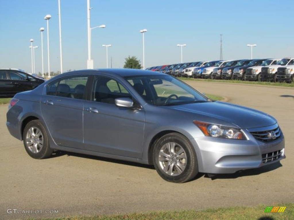 2011 Accord LX-P Sedan - Celestial Blue Metallic / Black photo #5