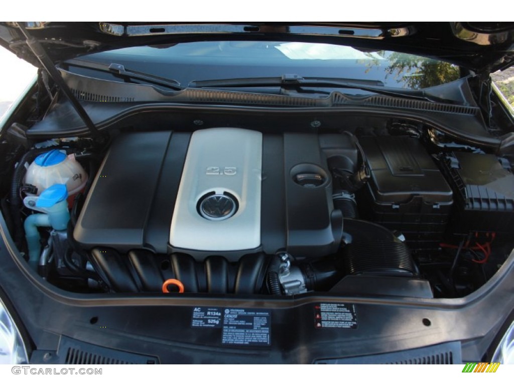 2008 Rabbit 2 Door - Black / Anthracite Black photo #28