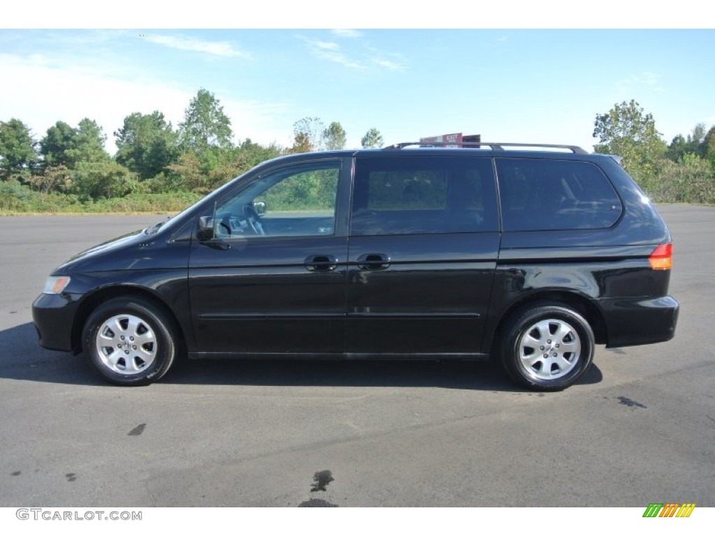Nighthawk Black Pearl 2003 Honda Odyssey EX-L Exterior Photo #86603604