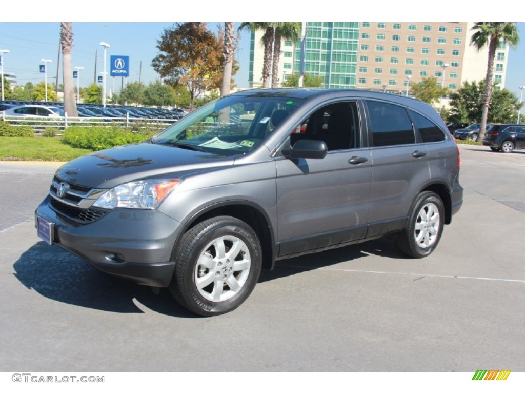 2011 CR-V SE - Polished Metal Metallic / Black photo #2