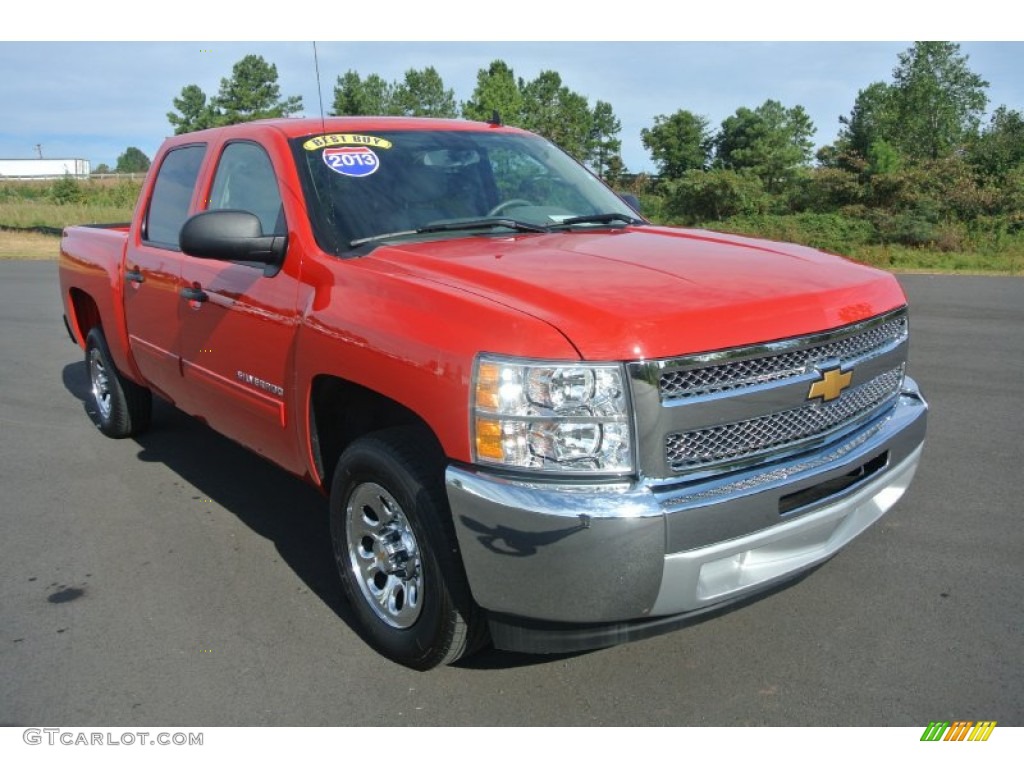 Victory Red Chevrolet Silverado 1500