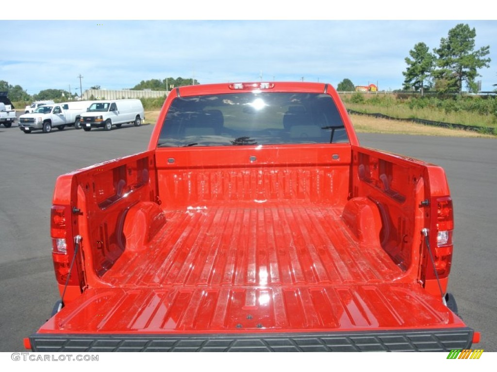 2013 Silverado 1500 LT Crew Cab - Victory Red / Light Titanium/Dark Titanium photo #5