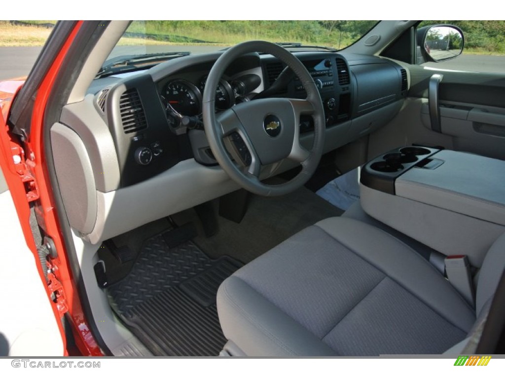 2013 Silverado 1500 LT Crew Cab - Victory Red / Light Titanium/Dark Titanium photo #19