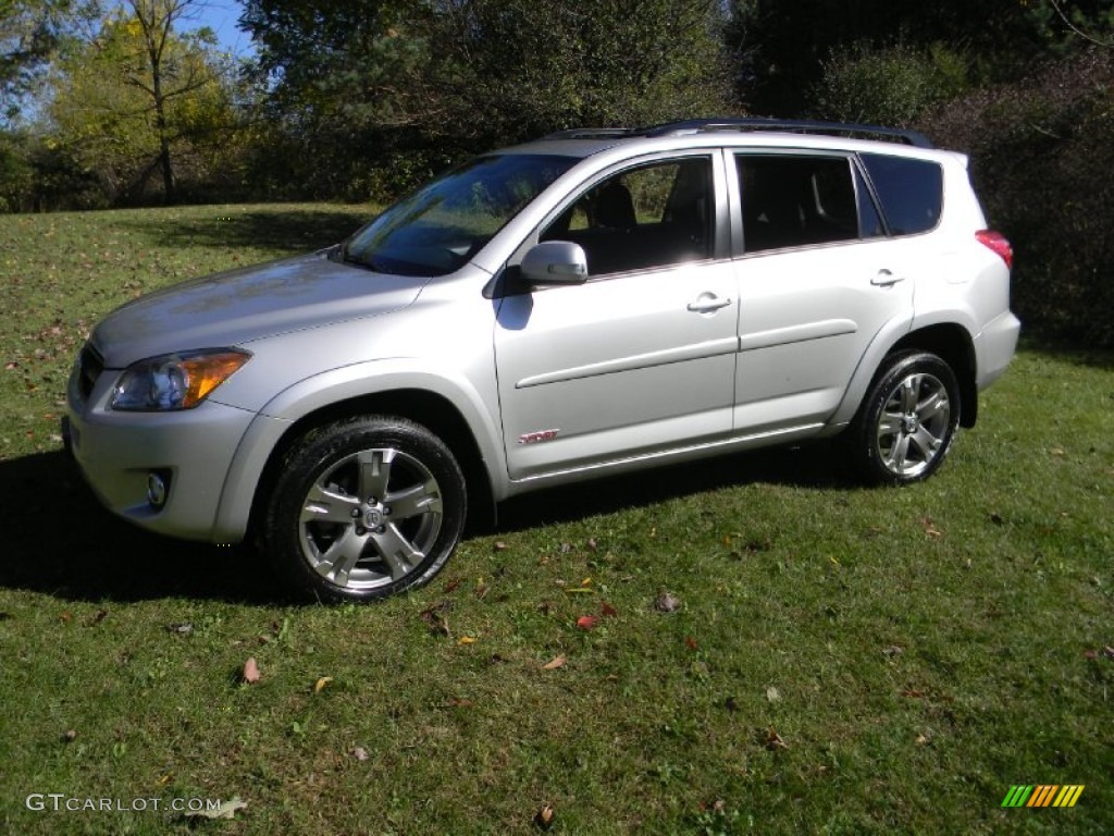 Classic Silver Metallic 2010 Toyota RAV4 Sport V6 4WD Exterior Photo #86604537