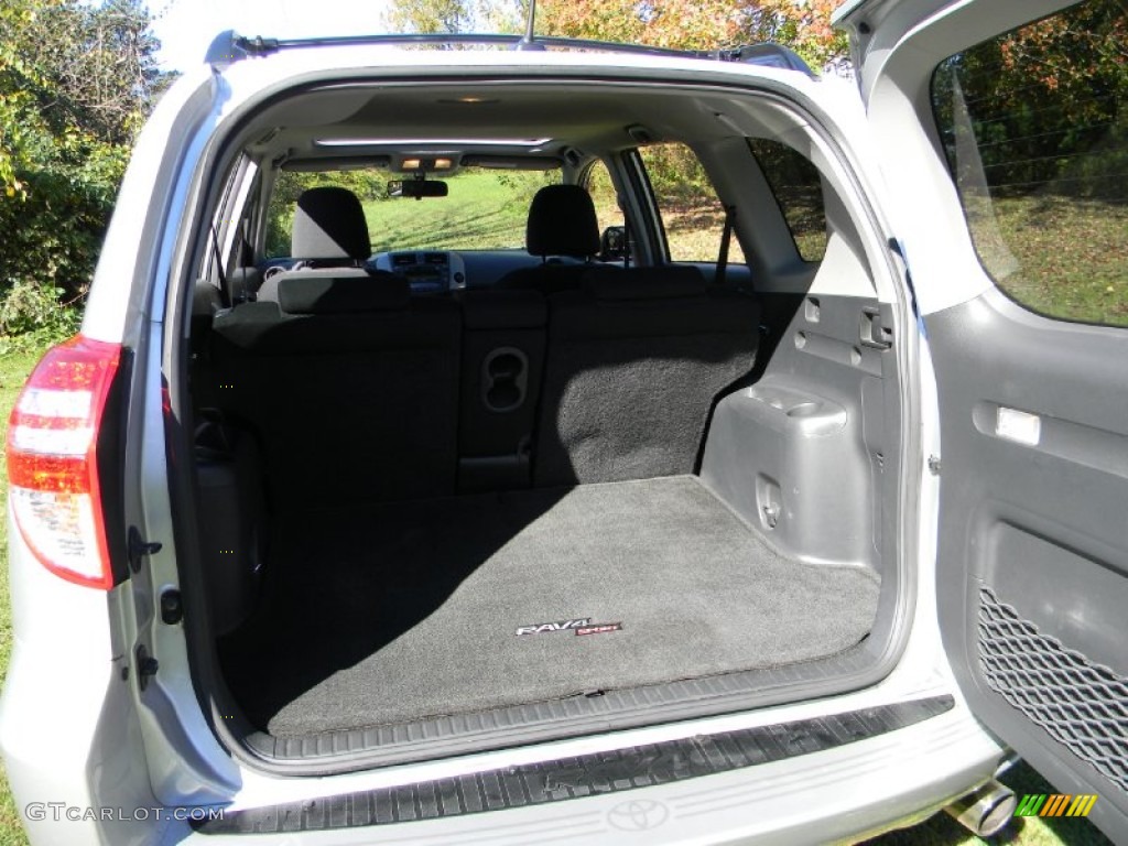 2010 RAV4 Sport V6 4WD - Classic Silver Metallic / Dark Charcoal photo #25