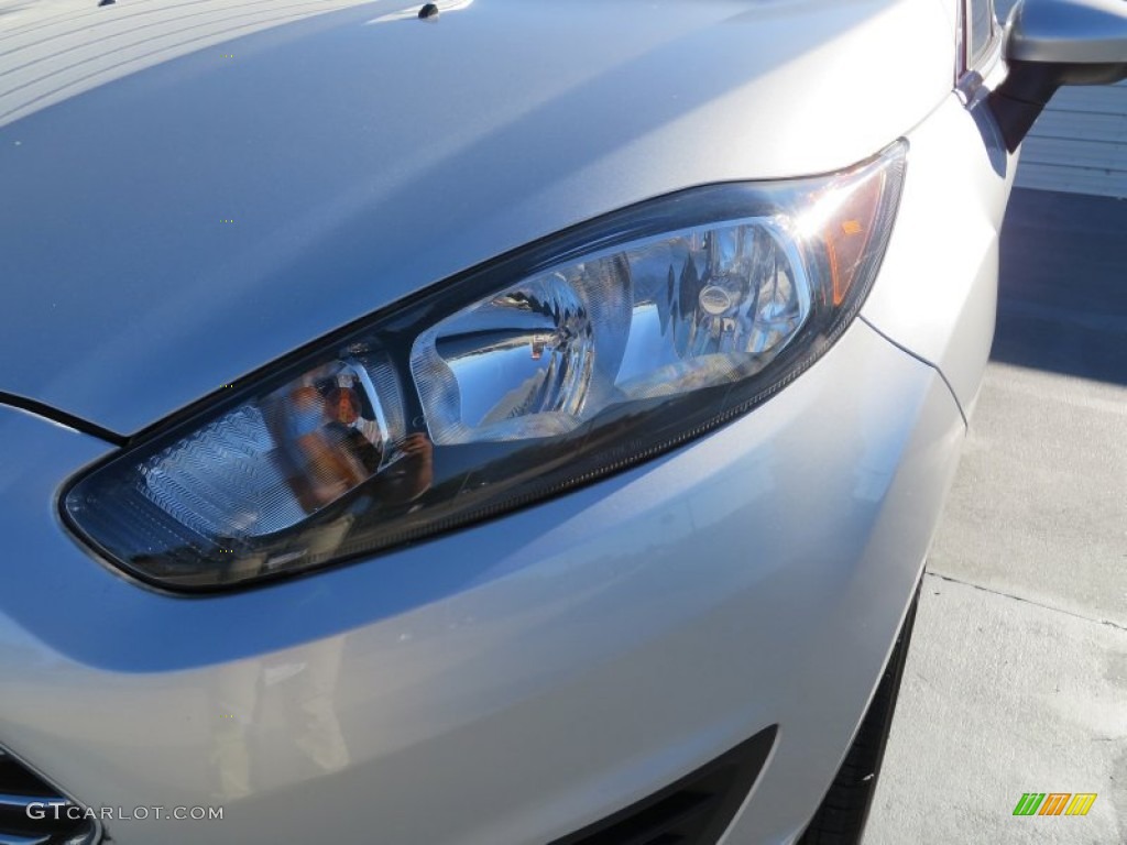 2014 Fiesta S Hatchback - Ingot Silver / Charcoal Black photo #9
