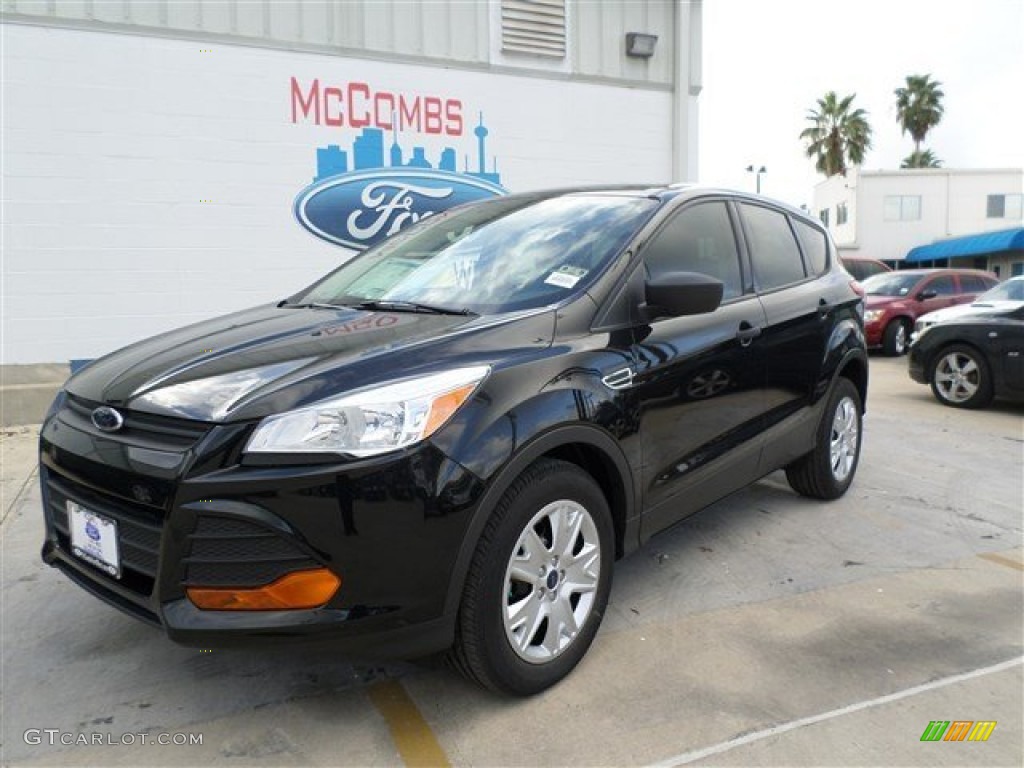 2014 Escape S - Tuxedo Black / Charcoal Black photo #1