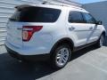 2014 White Platinum Ford Explorer XLT  photo #4