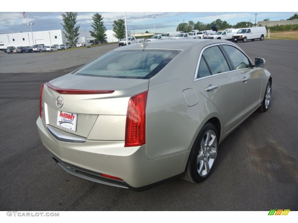 2013 ATS 2.5L Luxury - Summer Gold Metallic / Light Platinum/Jet Black Accents photo #5
