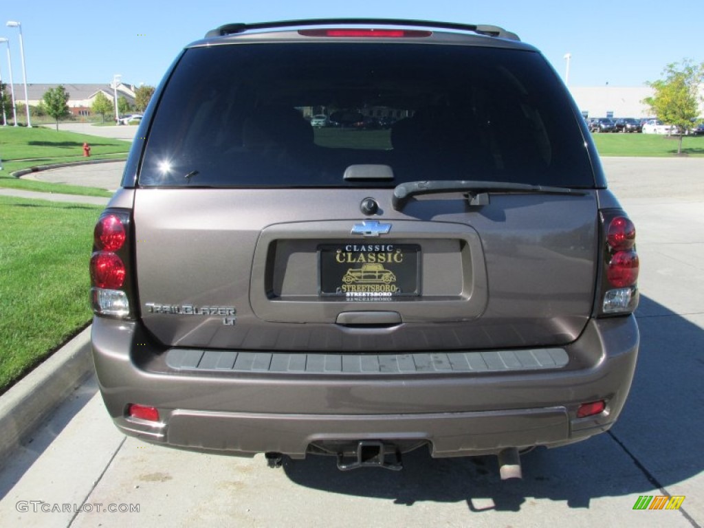 2008 TrailBlazer LT 4x4 - Desert Brown Metallic / Ebony photo #4
