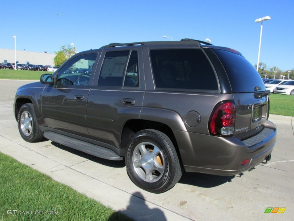 2008 TrailBlazer LT 4x4 - Desert Brown Metallic / Ebony photo #5