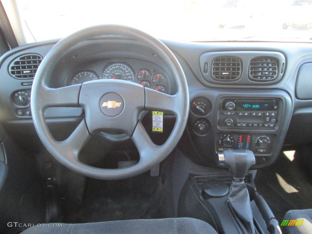 2008 TrailBlazer LT 4x4 - Desert Brown Metallic / Ebony photo #11