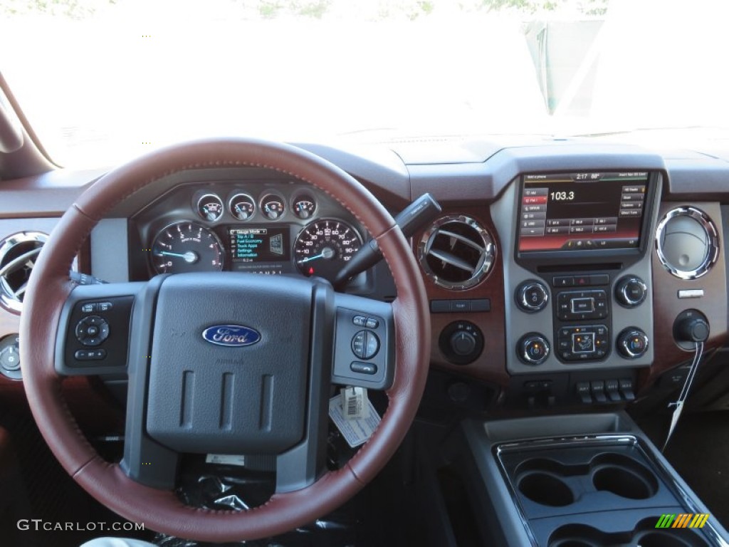 2014 Ford F350 Super Duty King Ranch Crew Cab 4x4 Dually Dashboard Photos