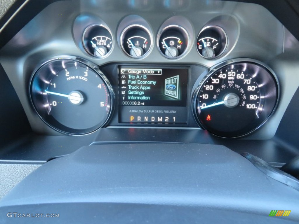 2014 Ford F350 Super Duty King Ranch Crew Cab 4x4 Dually Gauges Photos